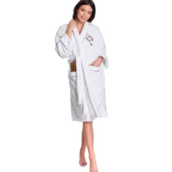Harry Potter - Hedwig Glitzer Bademantel Damen