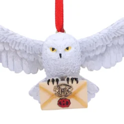 Harry Potter - Hedwig mit Hogwarts Brief Weihnachtsbaum-Schmuck