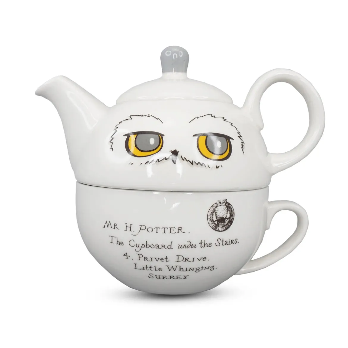 Harry Potter - Hedwig Teekanne mit Tasse
