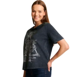 Harry Potter - Heiligtümer des Todes T-Shirt Damen grau