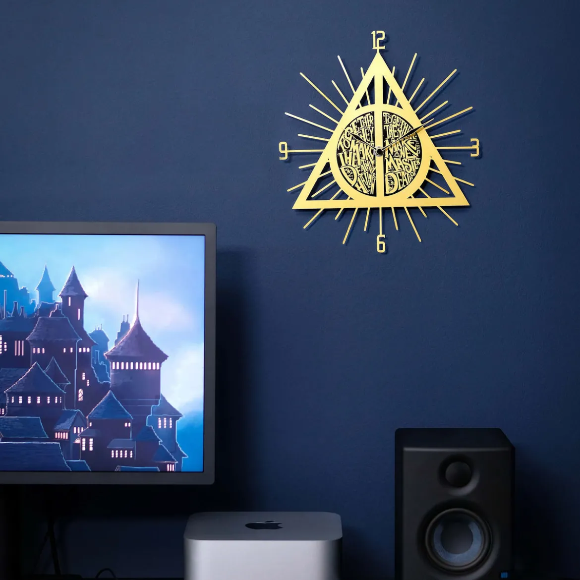 Harry Potter - Heiligtümer des Todes Wanduhr