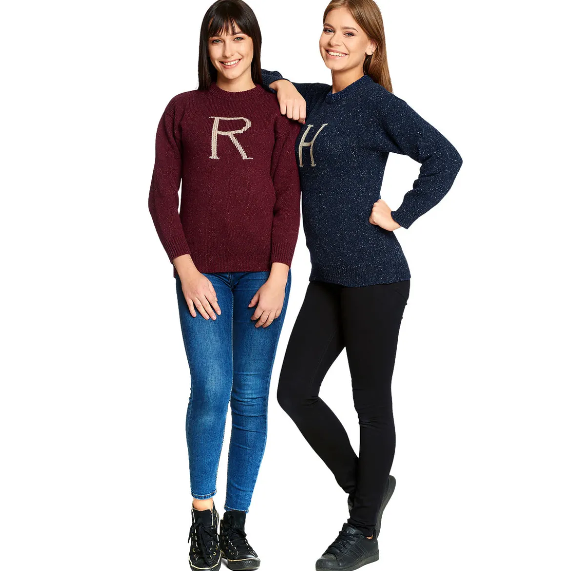 Harry Potter - H for Harry Strickpullover blau