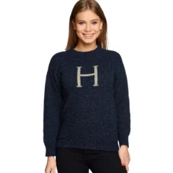 Harry Potter - H for Harry Strickpullover blau