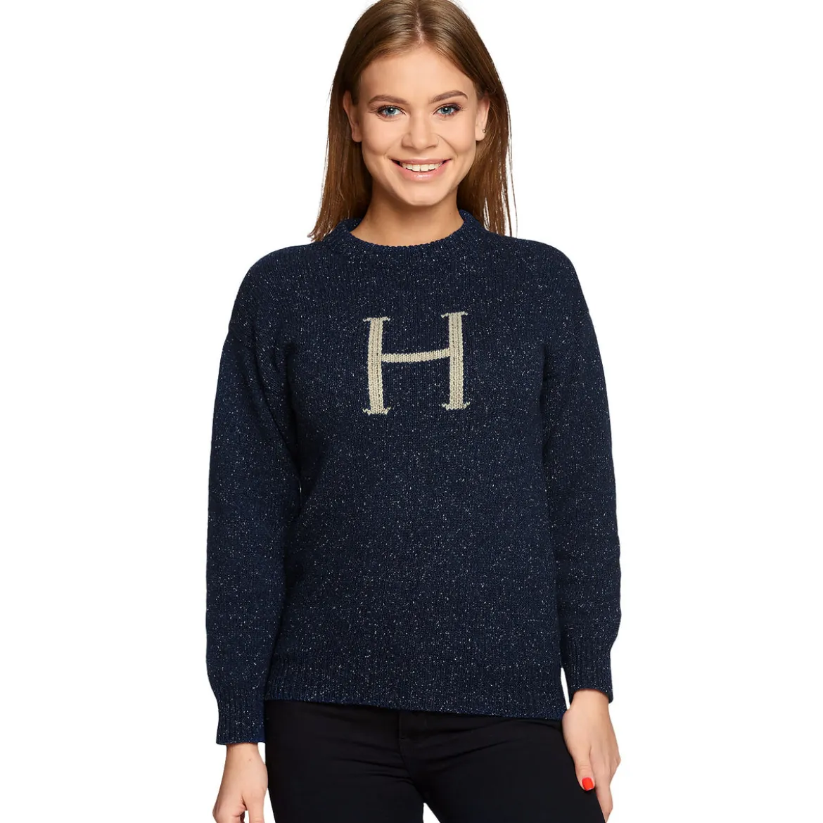Harry Potter - H for Harry Strickpullover blau