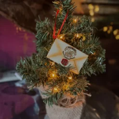 Harry Potter - Hogwarts Brief Weihnachtsbaum-Schmuck