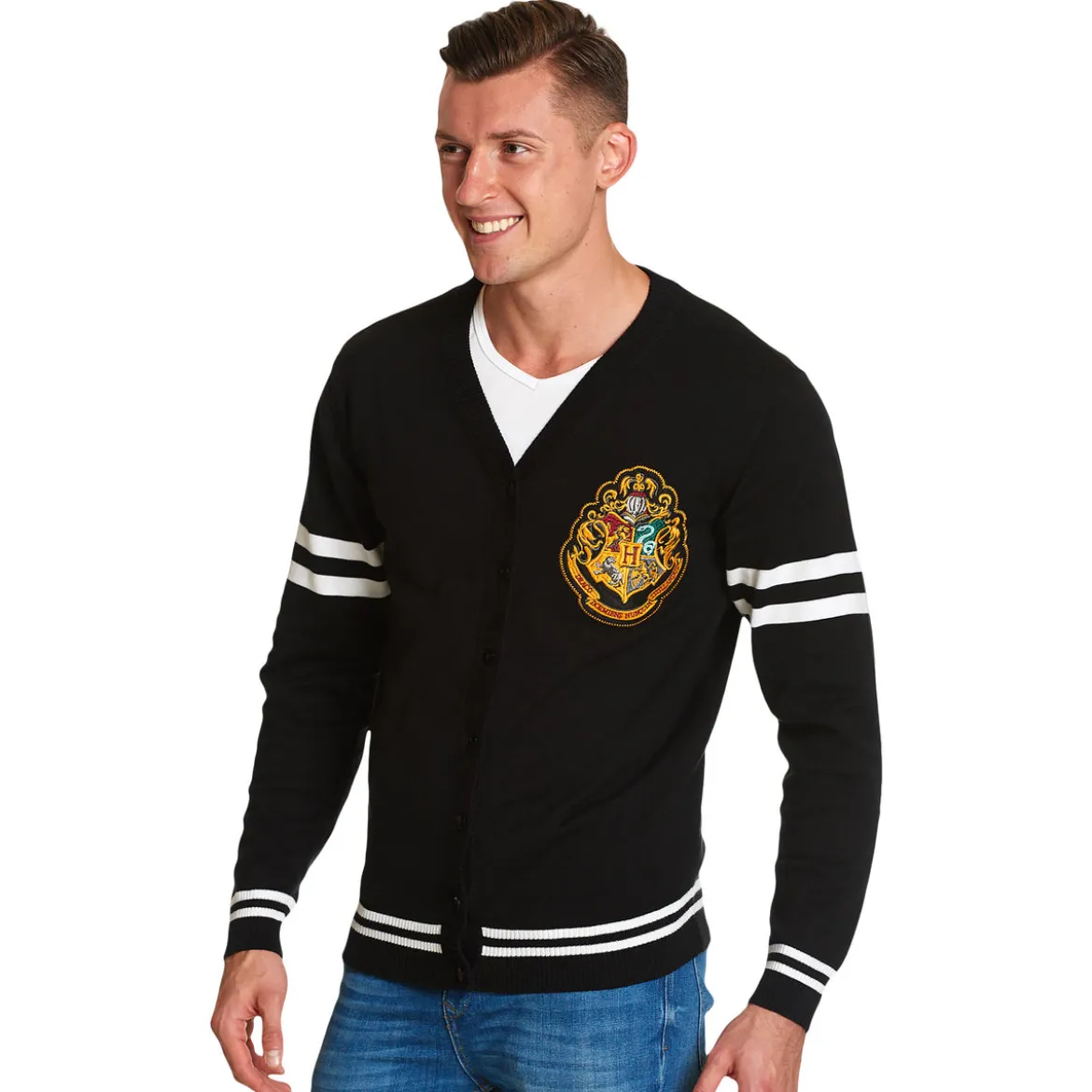 Harry Potter - Hogwarts Cardigan mit Wappen