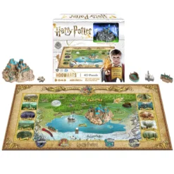 Harry Potter - Hogwarts 4D Mini Puzzle