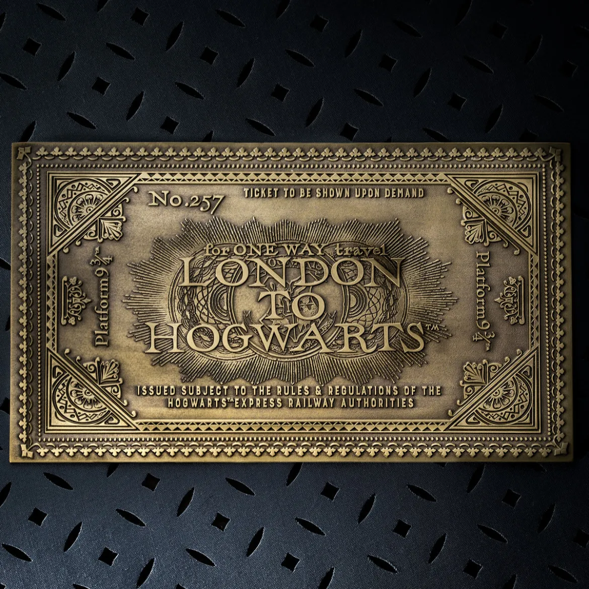 Harry Potter - Hogwarts Express Antik Ticket Replik limitiert