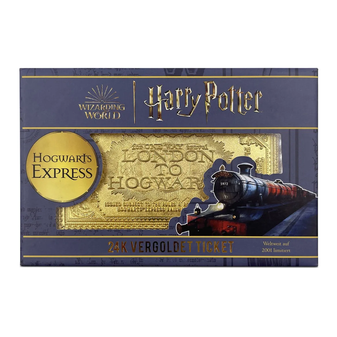 Harry Potter - Hogwarts Express Ticket Replik Limited Edition