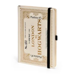 Harry Potter - Hogwarts Express Ticket Premium Notizbuch A5