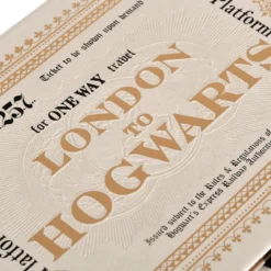 Harry Potter - Hogwarts Express Ticket Premium Notizbuch A5