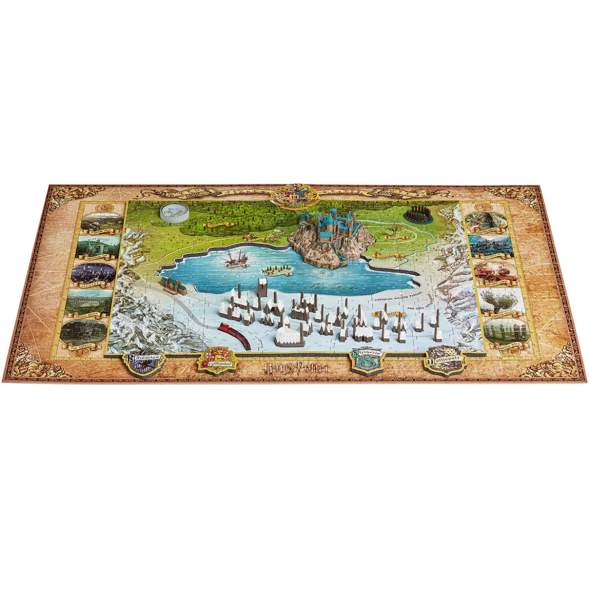 Harry Potter - Hogwarts & Hogsmeade 4D Puzzle