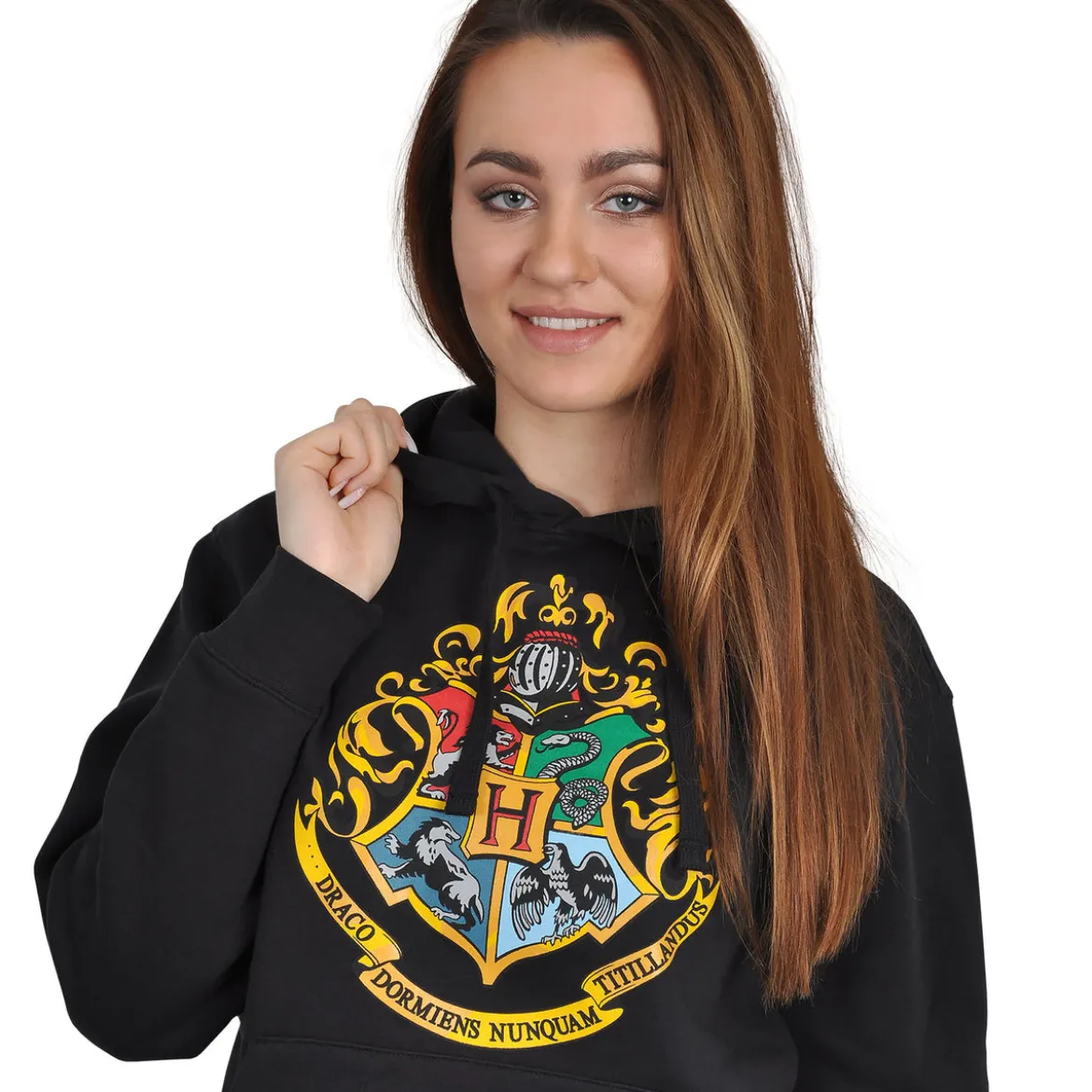 Harry Potter - Hogwarts Hoodie schwarz