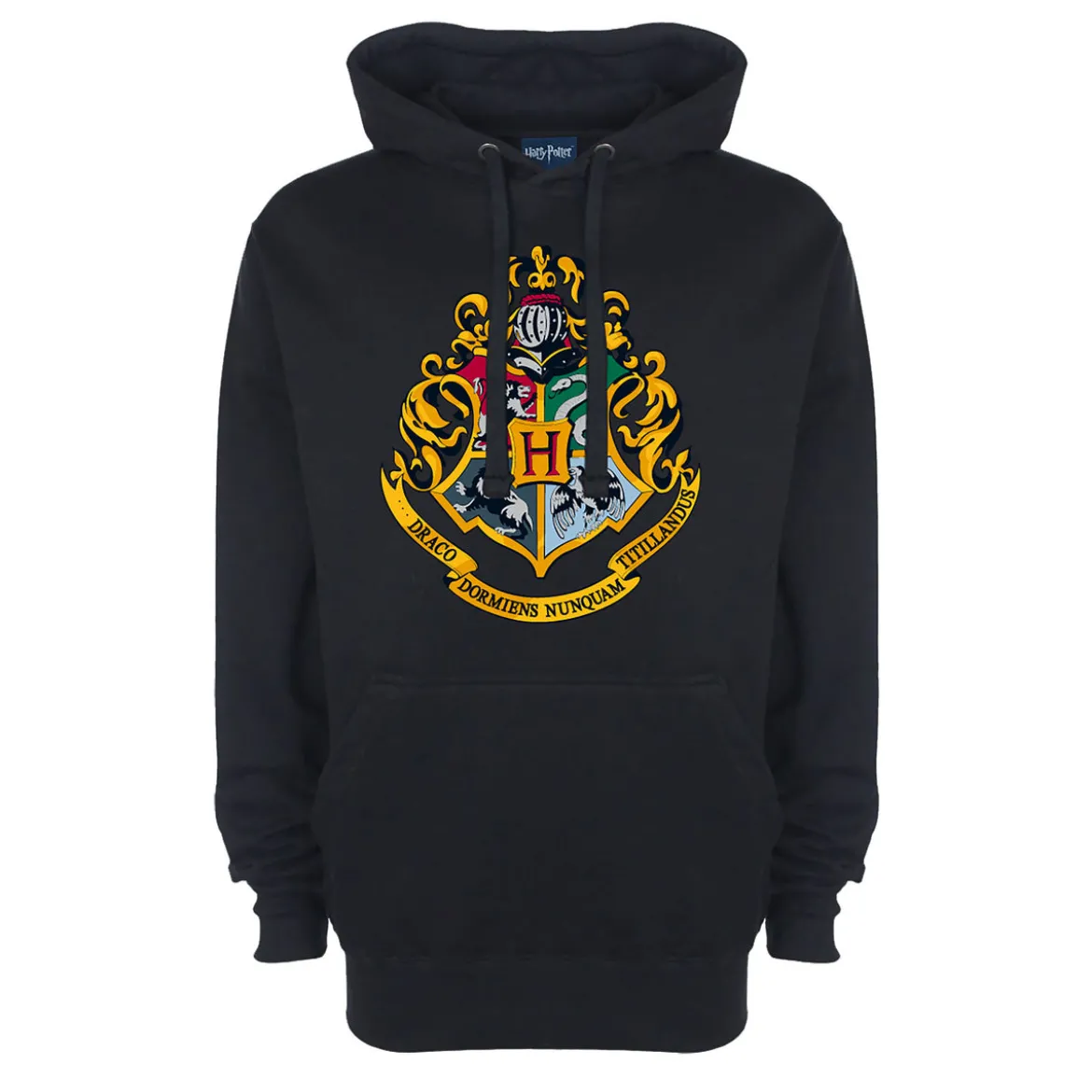 Harry Potter - Hogwarts Hoodie schwarz