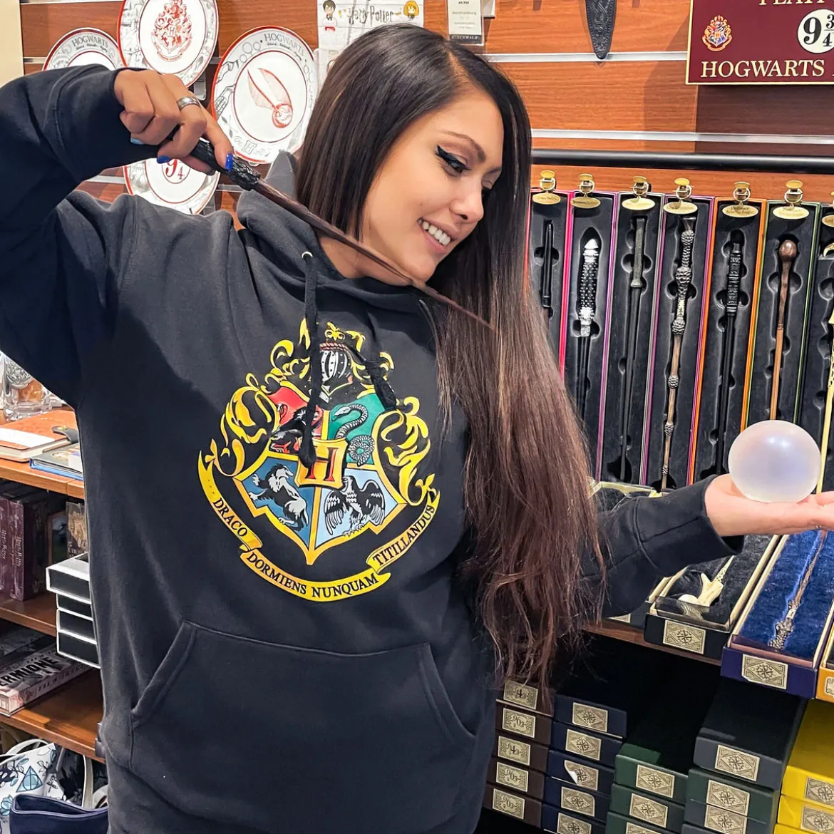 Harry Potter - Hogwarts Hoodie schwarz