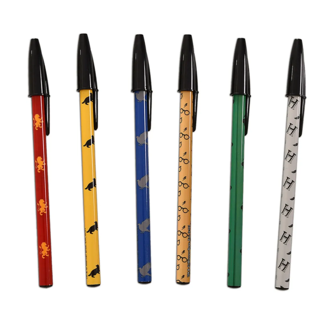 Harry Potter - Hogwarts House Pride Stifte 6er Set