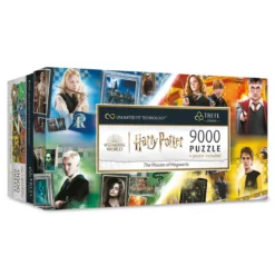 Harry Potter - Hogwarts Häuser Puzzle Kollektion mit Poster