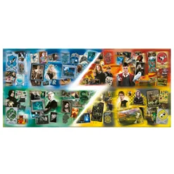 Harry Potter - Hogwarts Häuser Puzzle Kollektion mit Poster