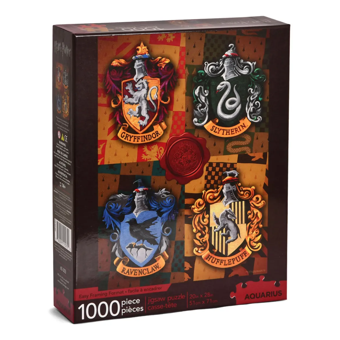 Harry Potter - Hogwarts Häuserwappen Puzzle 1000 Teile