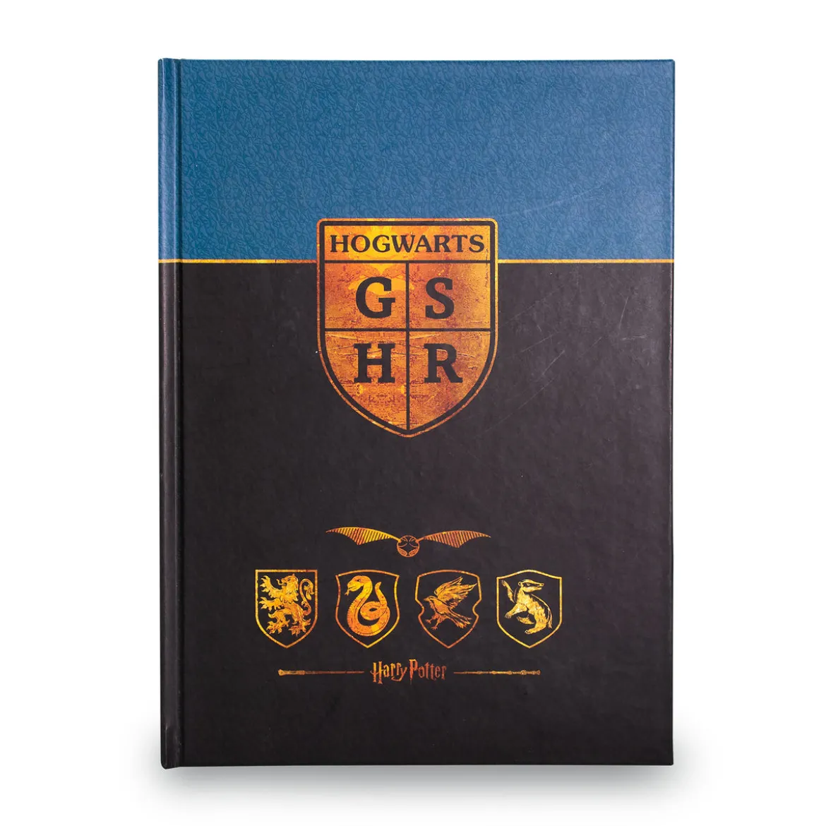 Harry Potter - Hogwarts Häuser Wappen Notizbuch A5