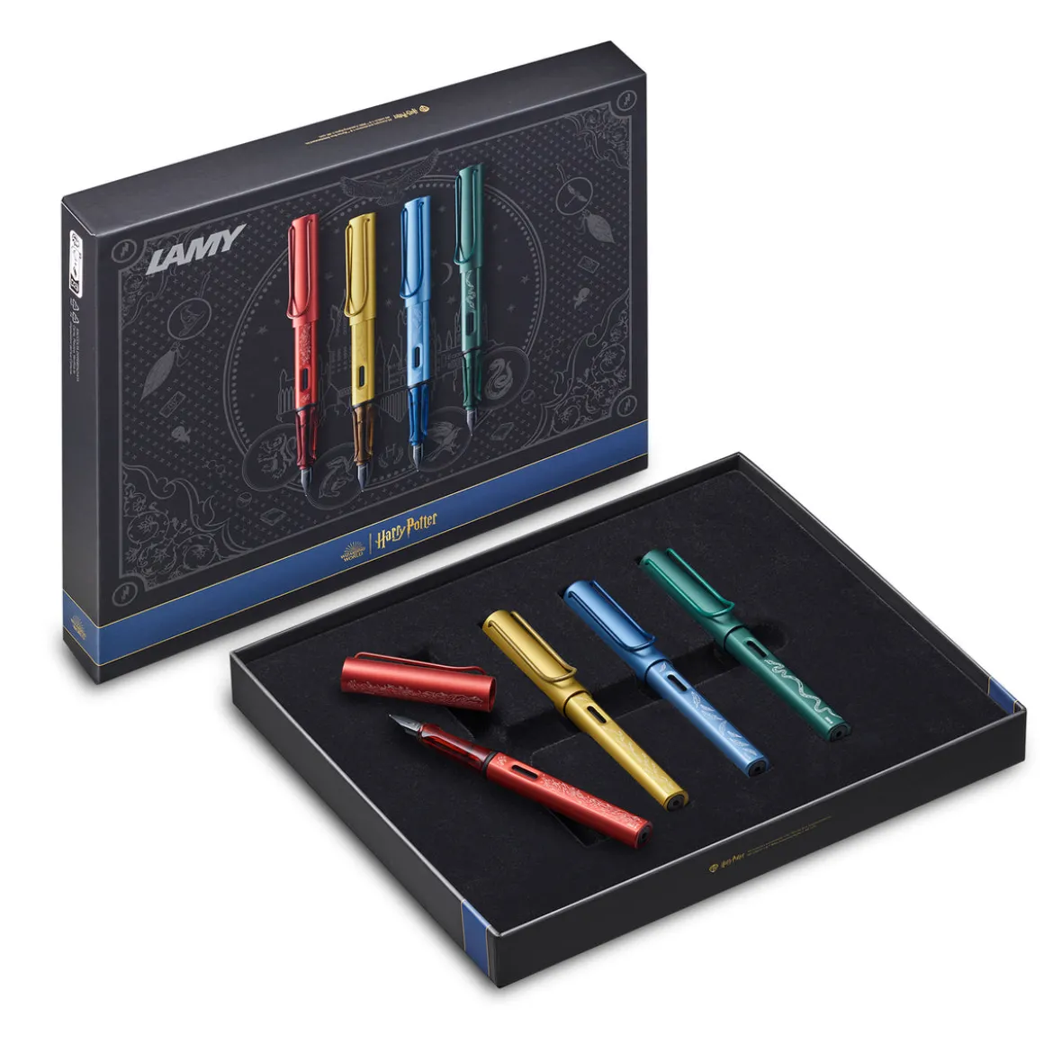 Harry Potter - Hogwarts LAMY AL-star Füllhalter 4er Set
