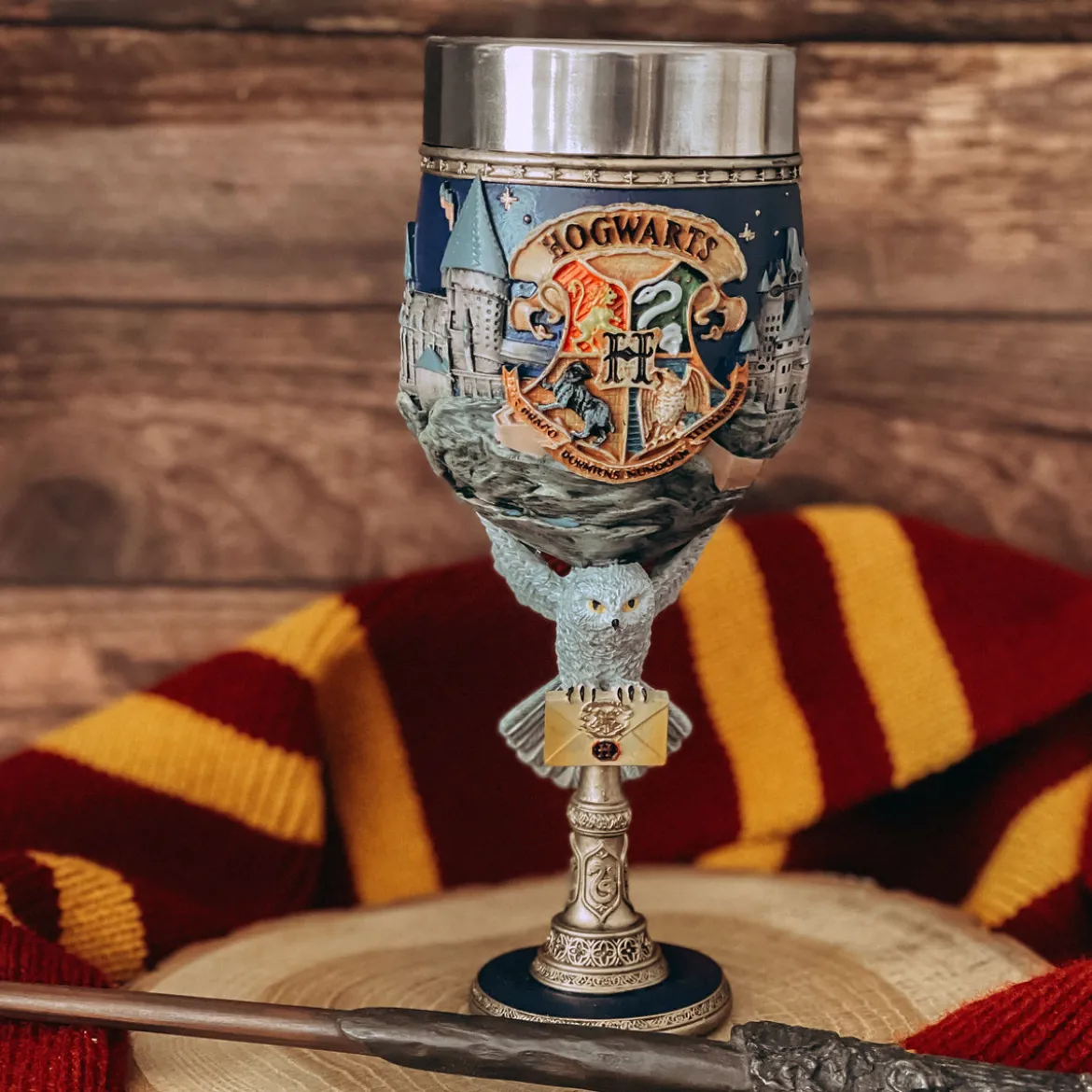 Harry Potter - Hogwarts Logo Kelch deluxe