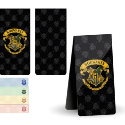 Harry Potter - Hogwarts Magnet Lesezeichen mit Haftnotizen