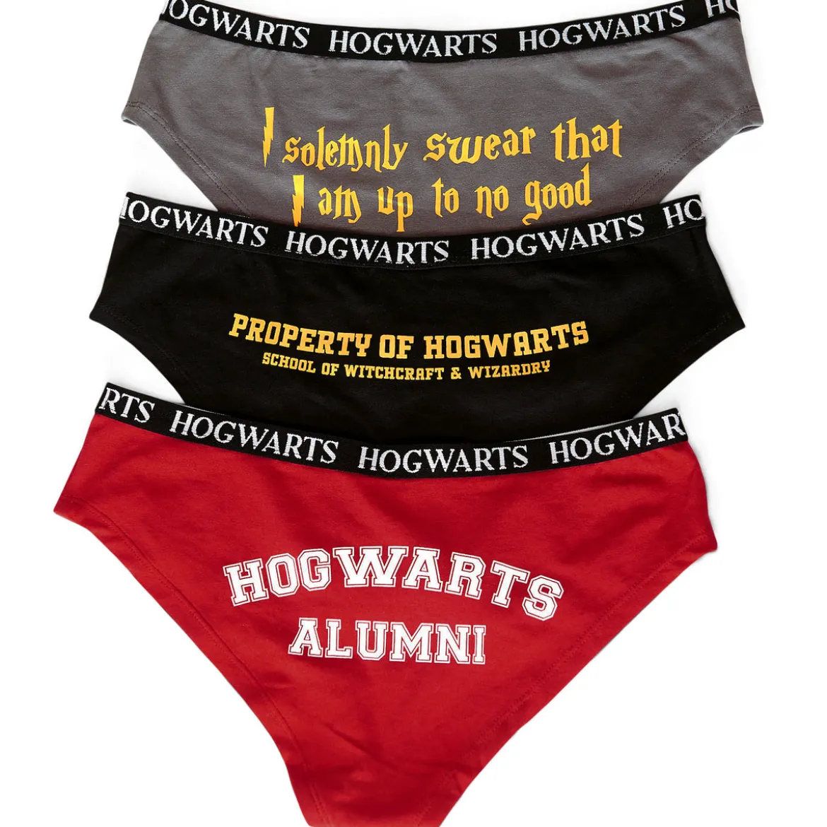 Harry Potter - Hogwarts Panty-Set 3-teilig