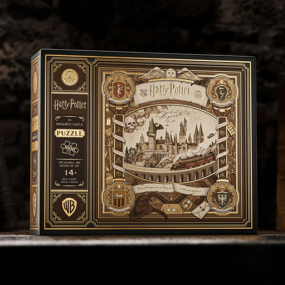 Harry Potter - Hogwarts Schloss Premium Puzzle