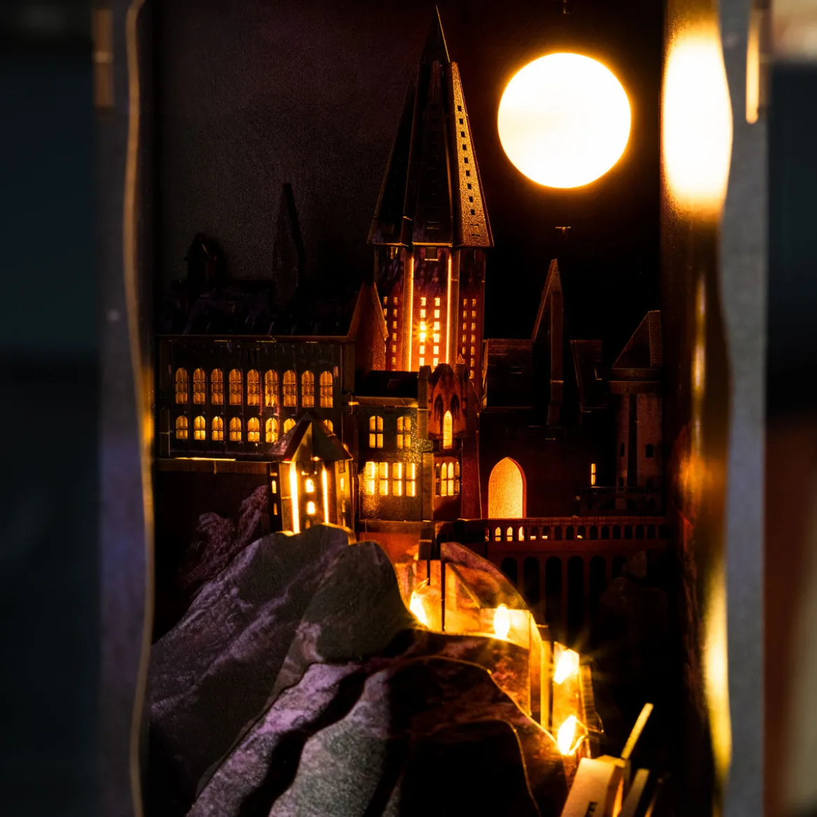 Harry Potter - Hogwarts Schloss Nook Modell Bausatz Holz