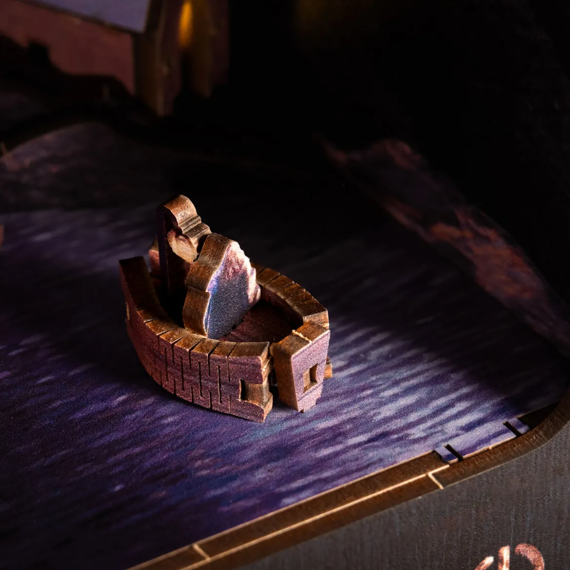 Harry Potter - Hogwarts Schloss Nook Modell Bausatz Holz