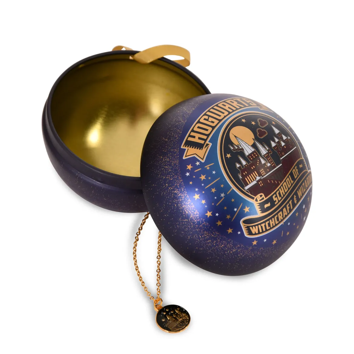 Harry Potter - Hogwarts School of Witchcraft Weihnachtskugel mit Kette