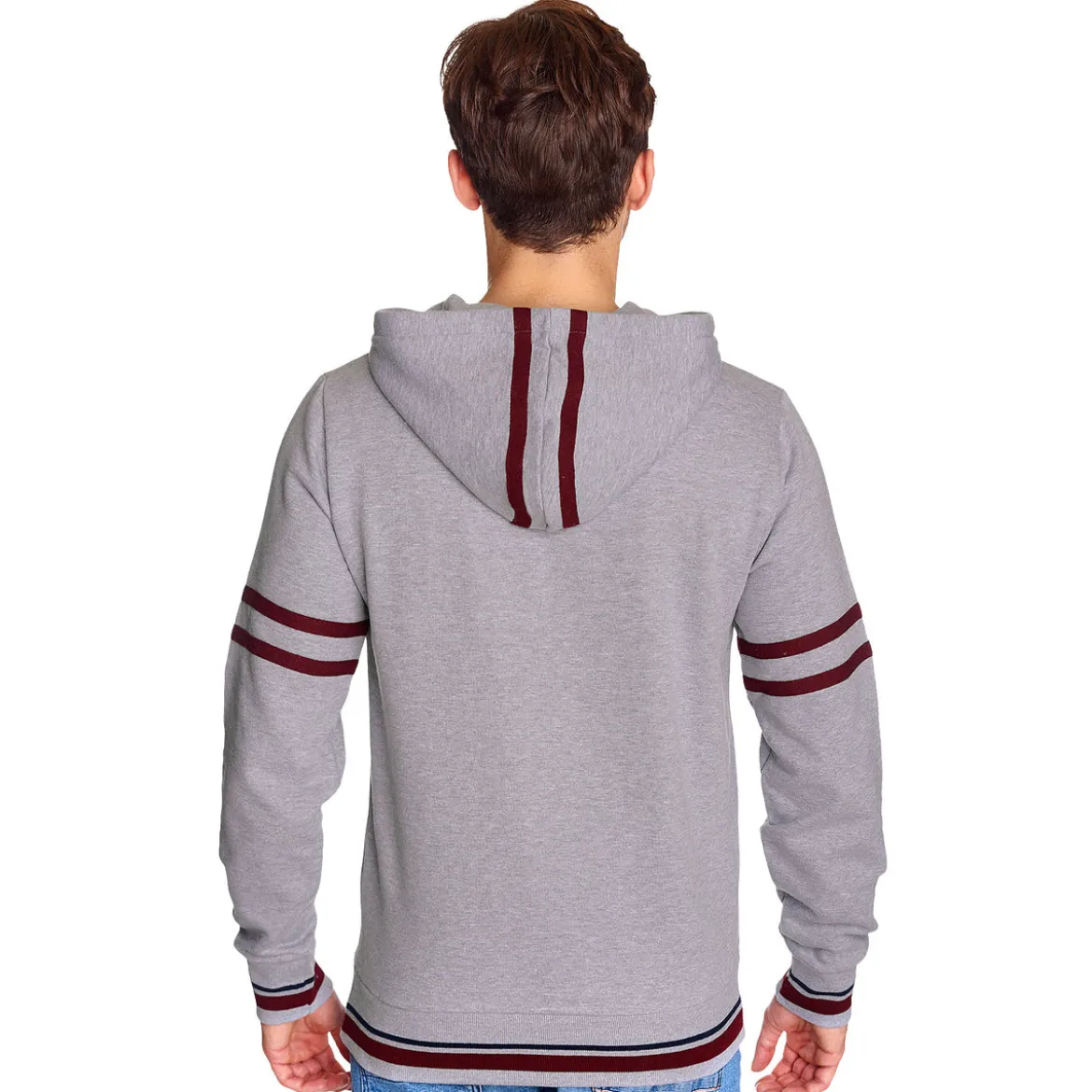 Harry Potter - Hogwarts School Hoodie grau