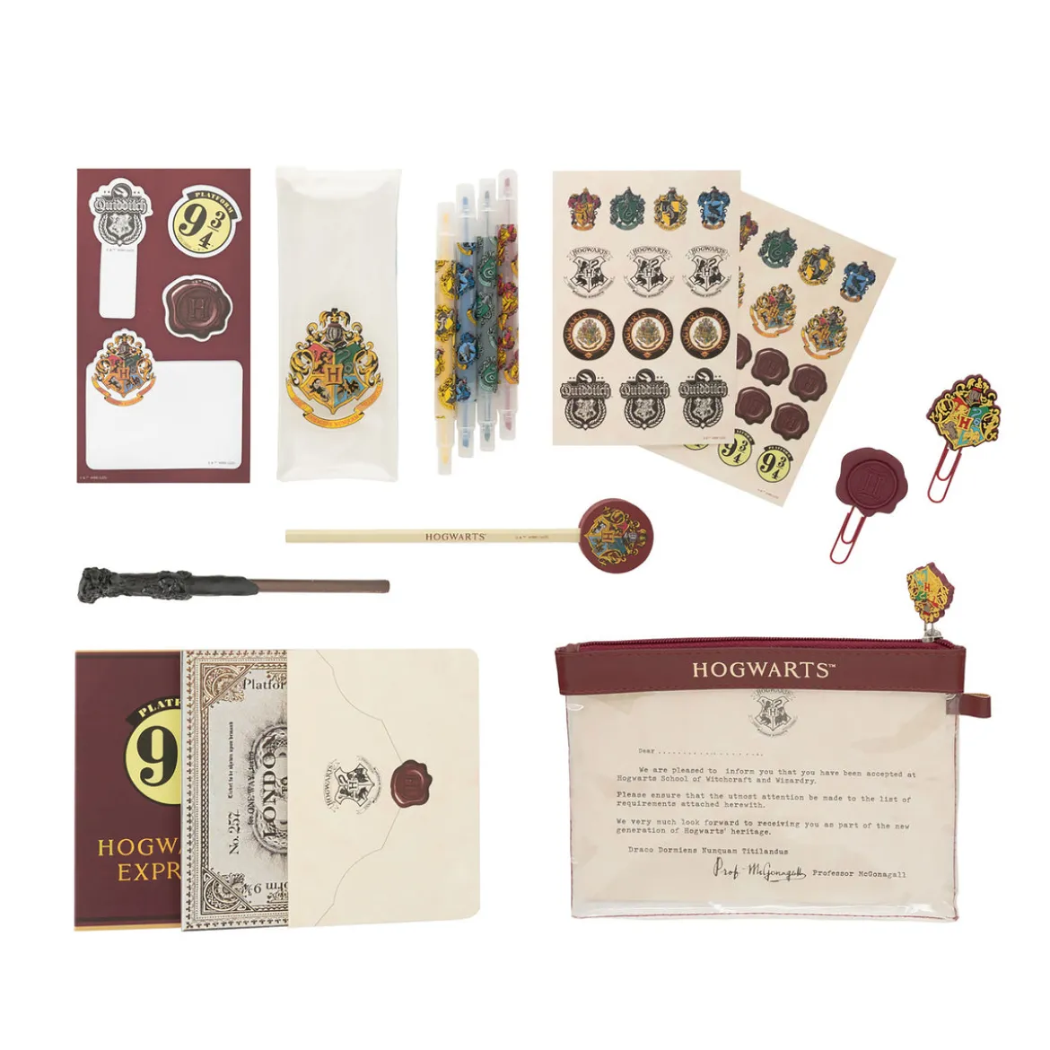 Harry Potter - Hogwarts Schreibset 14tlg