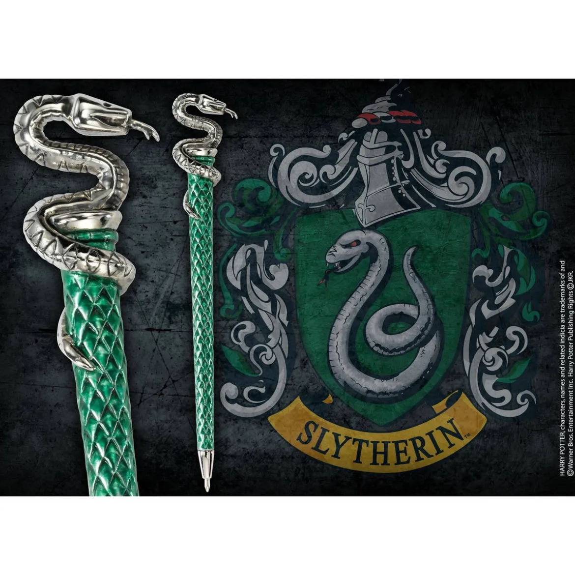 Harry Potter - Hogwarts Slytherin Kugelschreiber