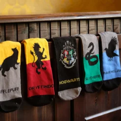 Harry Potter - Hogwarts Sneaker Socken 5er Set