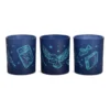 Harry Potter - Hogwarts Teelichthalter 3er Set