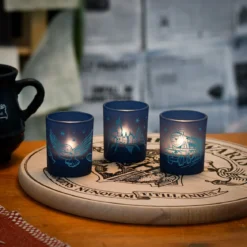 Harry Potter - Hogwarts Teelichthalter 3er Set