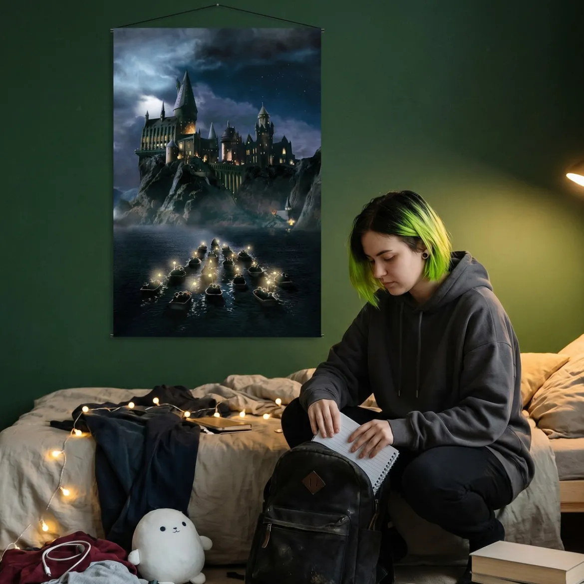 Harry Potter - Hogwarts Wall Scroll