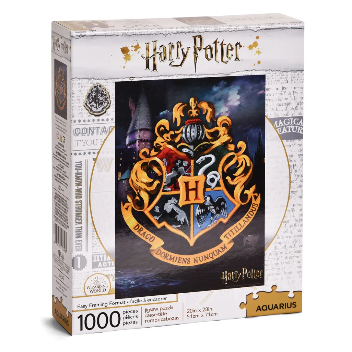 Harry Potter - Hogwarts Wappen Puzzle 1000 Teile