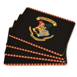 Harry Potter - Hogwarts Wappen Tischset 4-teilig