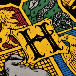 Harry Potter - Hogwarts Wappen T-Shirt schwarz