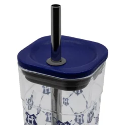 Harry Potter - Hogwarts Wappen Becher mit Strohhalm