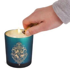 Harry Potter - Hogwarts Wappen Kerze im Glas