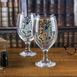 Harry Potter - Hogwarts Wappen Farbwechsel Glas