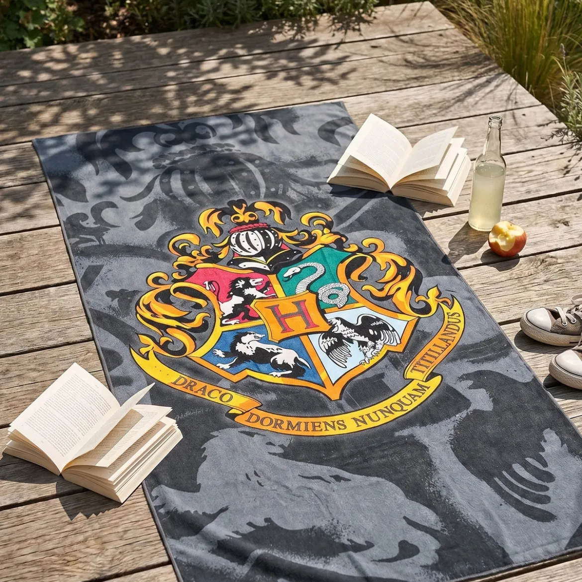 Harry Potter - Hogwarts Wappen Strandtuch
