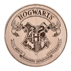 Harry Potter - Hogwarts Wappen Schneidebrett Buche