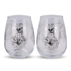 Harry Potter - Hogwarts Wappen Gläser 2er Set