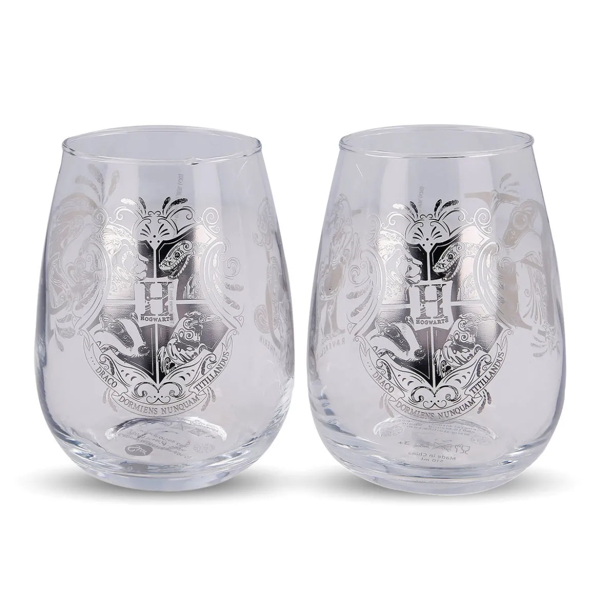 Harry Potter - Hogwarts Wappen Gläser 2er Set