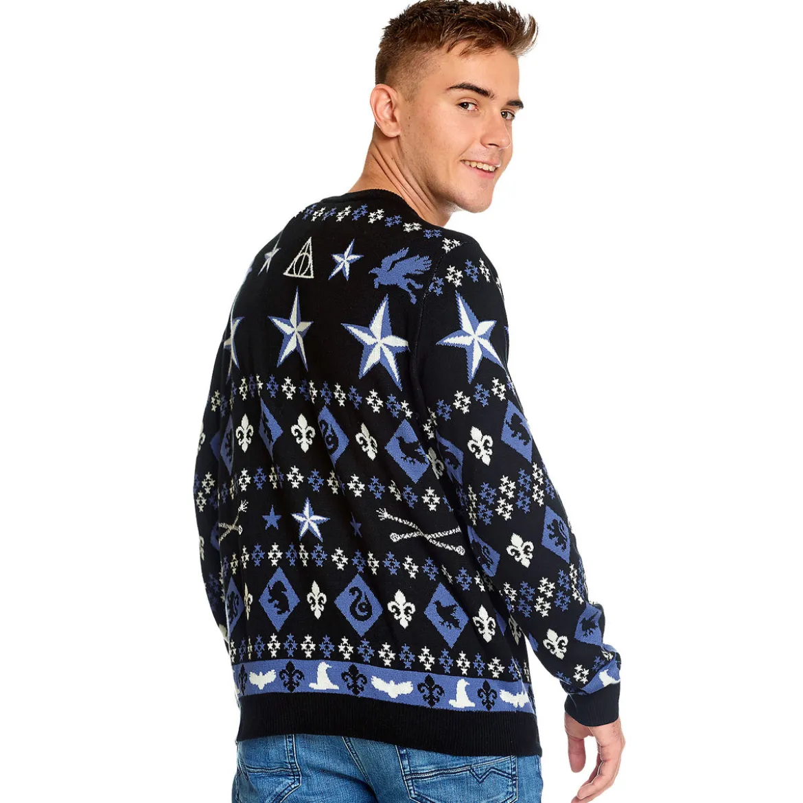Harry Potter - Hogwarts Wappen Strickpullover